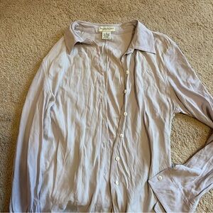 Banana Republic Lavender Button-Up Shirt